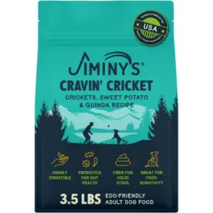Bag of Insect protein dog food
